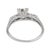 1940s Retro Gia 1.25 Carat Old Mine Cut Diamond 14k Gold Engagement Ring, Size 8.25 For Sale In Los Angeles - Image 6 of 8