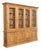 English George III Style Pine Astral Glazed Bibliotheque Bookcase For Sale