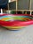Postmodern Pietro Manzoni for Vietri Rainbow Wooden Centerpiece Bowl 1980s Memphis Era For Sale - Image 11 of 12