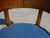 Antique Gondola Armchair in Walnut and Fabric For Sale - Image 10 of 18