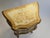 Mid-Century Florentine Italian Gold and White Gilt Side Table Nightstand, 1960s For Sale - Image 9 of 10