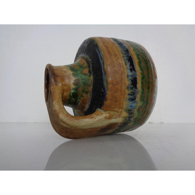 Ceramic G/135 Vase by Fridegart Glatzle for Karlsruher Majolika, Germany, 1970s For Sale - Image 10 of 16