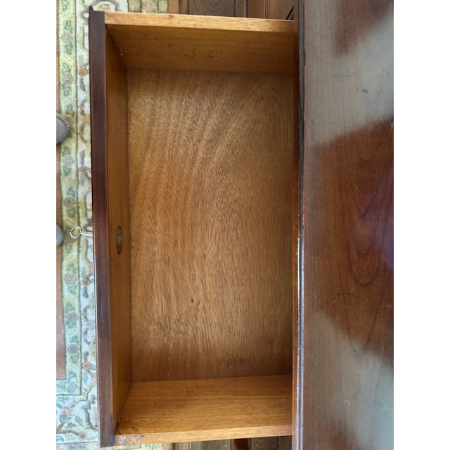 Antique English Mahogany Sideboard / Server, C. 1905 — 6 Drawers, 61″ W For Sale - Image 10 of 13