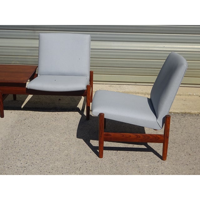 1960s Scandinavian Modular Living Room Set by Gunnar Sørlie for Karl Sørlie and Sons, 1960s, Set of 4 For Sale - Image 5 of 18