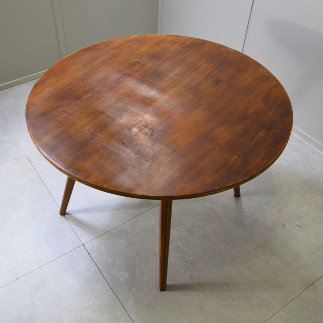 Round Table in the style of Gio Ponti, 1960s For Sale - Image 7 of 8
