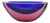 1960s "Sommerso" Art Glass Vase attributed to Falvio Poli For Sale