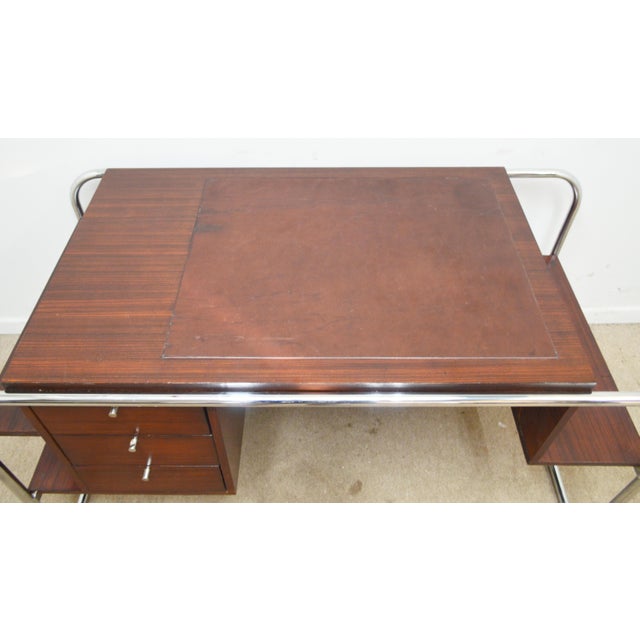 Wood Ralph Lauren Modern Desk For Sale - Image 7 of 18