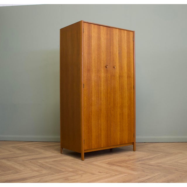 Mid-Century Modern Mid-Century Teak Wardrobe, 1960s For Sale - Image 3 of 10