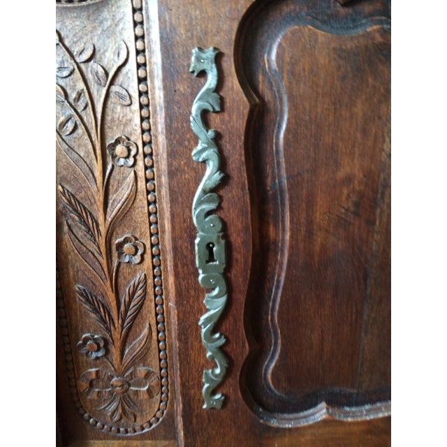 1800's French Provincial Walnut Chest For Sale - Image 11 of 13