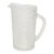 Petite Mid-Century American Modern Soreno Bark Glass Pitcher by Anchor Hocking For Sale