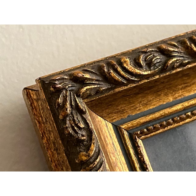 1970s Framed Prints of Virginia Woodlawn Plantation & Mount Vernon Etchings by Acclaimed Architectural Portraitist, Bulent Atalay For Sale - Image 9 of 12