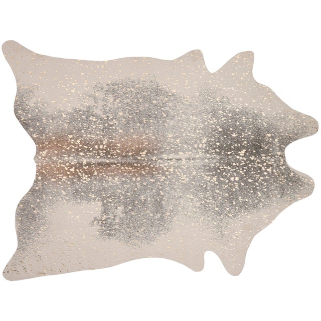 2010s Loloi Rugs Bryce Rug, Pewter / Gold - 3'10"x5' For Sale - Image 5 of 5