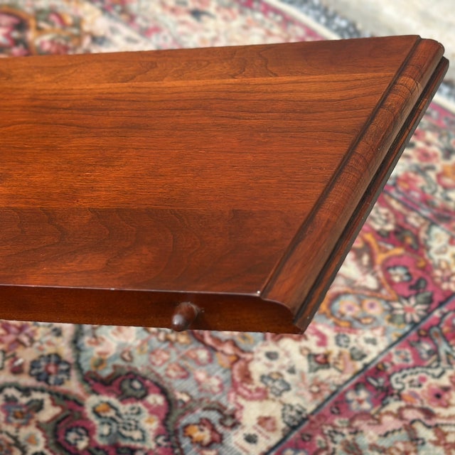 Vintage Pennsylvania House Solid Cherry 44" Dining Table Leaf in 10"width. Alignment holes measure 20 inches apart on...