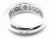 Metal Cartier Etincelle De Cartier 18k White Gold Diamond Band Ring, size 4.5 For Sale - Image 7 of 10