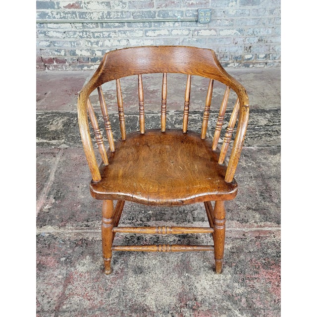 19th Century Primitive Capitan Chair For Sale In Los Angeles - Image 6 of 11