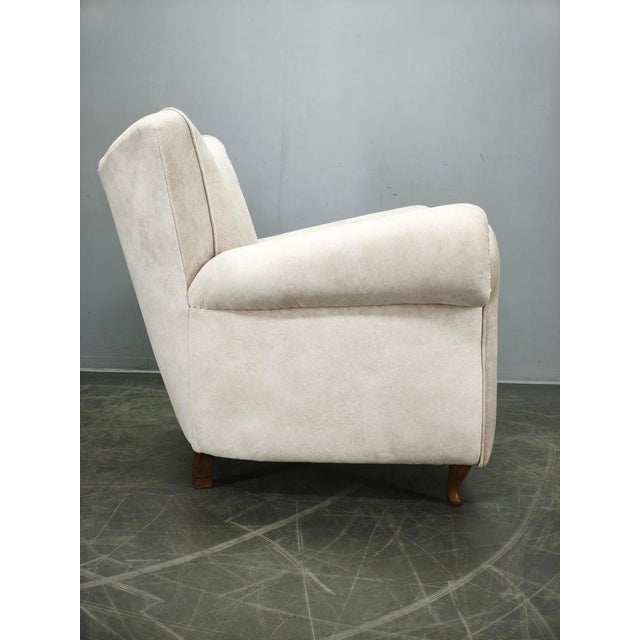 Italian Beech Lounge Chair, 1950s For Sale - Image 13 of 16