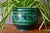Green Glazed Earthenware Cachepot, 1940s For Sale - Image 3 of 10