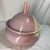 Boho Chic Handmade Ceramic Handmade Lidded Vessel With Cream, Lavender and Pink Glaze For Sale In Chicago - Image 6 of 9