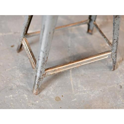 Industrial Factory Stool by Rowac, 1930s For Sale - Image 5 of 11