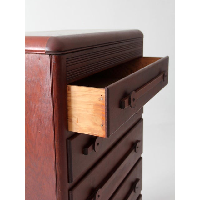 Early 20th Century Art Deco Dresser For Sale - Image 15 of 18
