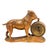 Late 19th Century Cast Spelter Art Metal "Bulldog" Figural Mantel Clock Stand For Sale In Jacksonville, FL - Image 6 of 10