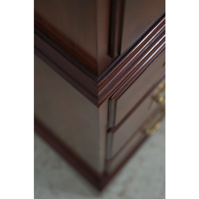 Henkel Harris Cherry Rafferty High Chest For Sale - Image 11 of 15