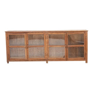 19th Century Long British Colonial Sideboard For Sale