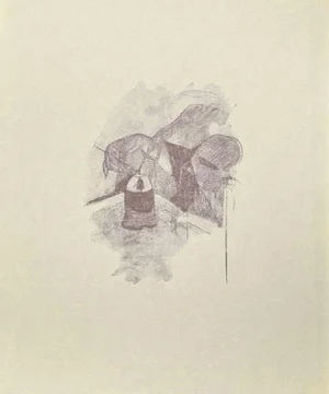 After Jean Paul Sauget, Light, Woodcut, 1921