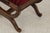 Pair of Mahogany French Style Upholstered Footstools For Sale - Image 10 of 13