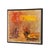 Mid-Century Modern Hans Gustav Burkhardt Mid Century 1969 Signed Abstract Original Oil Painting For Sale - Image 3 of 4