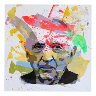 PyB, Pierre Soulages, 2025, Acrylic on Canvas For Sale