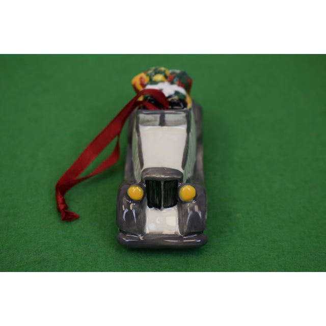 Box Set X 3 Ralph Lauren Ceramic Classic Roadsters Christmas Ornaments (New W/ Tartan Box) For Sale - Image 14 of 14