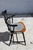 Early 20th Century Nichols and Stone Black Lacquered Hand Painted Windsor Chair For Sale - Image 10 of 12