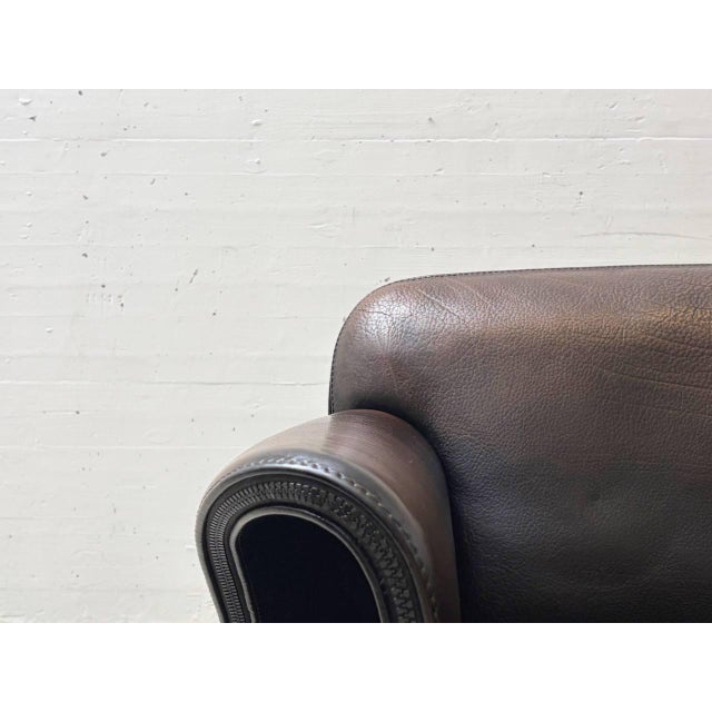 Animal Skin Vintage DS-125 Three-Seater Sofa by Gerd Lange for de Sede, 1980s For Sale - Image 7 of 18