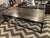 Restoration Hardware Restoration Hardware Metal Parquet Coffee Table For Sale - Image 4 of 4