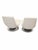 Mid-Century Modern Mid Century Swivel Lounge Chair Set For Sale - Image 3 of 8
