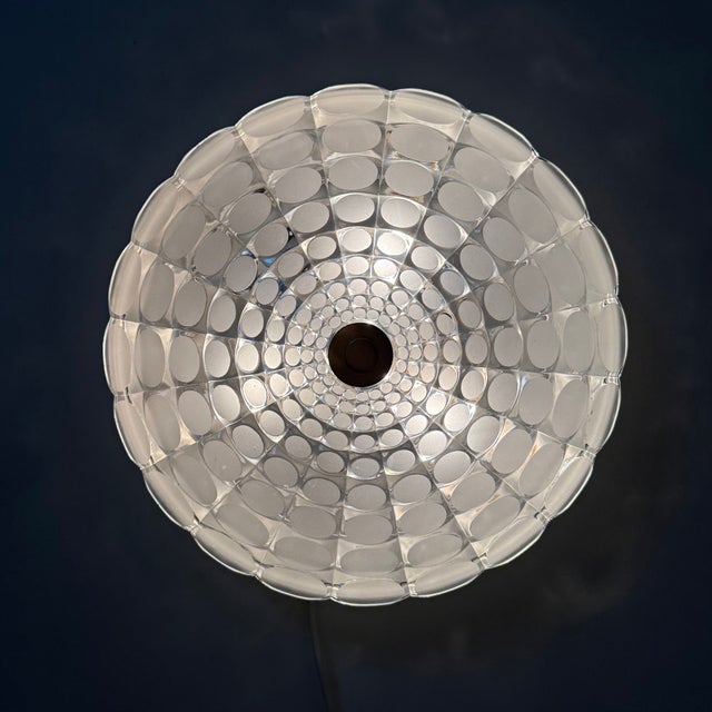 Mid-Century Modern Glass Flush Mount from Peil & Puzzler, 1970s For Sale - Image 11 of 18