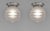 Metal French Art Deco Flush Mount 1930s France - 2 Available For Sale - Image 7 of 10