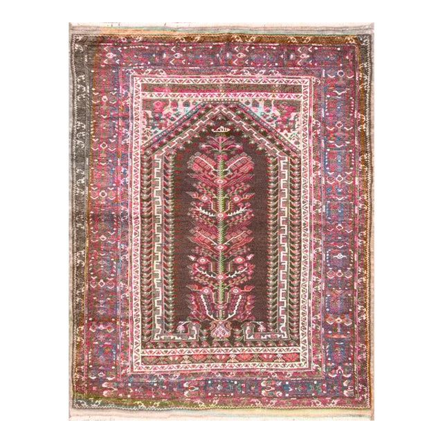 Antique Caucasian Karabagh Prayer Rug For Sale