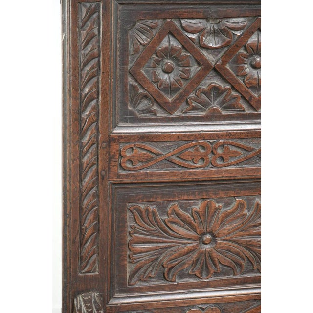 Antique English Wainscott Chair, 1700s For Sale - Image 11 of 16