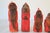 Mid 20th Century Vintage Hand Carved Wood Folk Art Figurines S/6 For Sale - Image 5 of 14