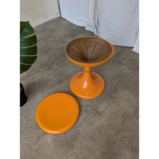 Vintage Jurček Mushroom Stool from Meblo, 1960s For Sale - Image 15 of 18