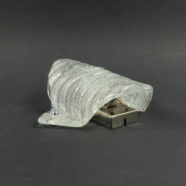 Mid-Century Murano Glass Wall Sconce, 1970s For Sale - Image 6 of 9