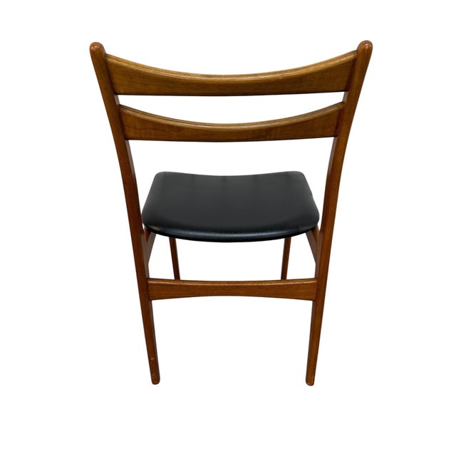 Wood Mid-Century Danish Modern Teak Dining Chairs - Set of 6 For Sale - Image 7 of 7