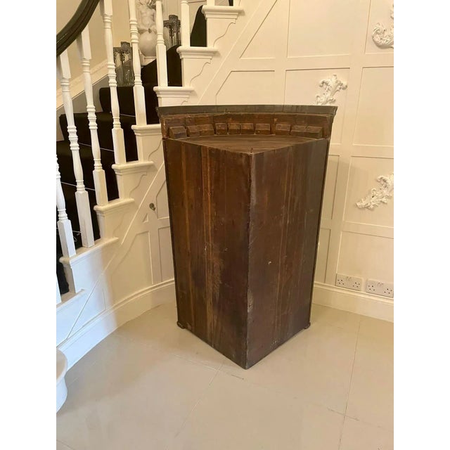 18th Century George III Plum Pudding Mahogany Bow Fronted Cabinet For Sale - Image 6 of 9