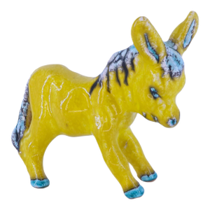 Vintage Vietri Donkey Figurine