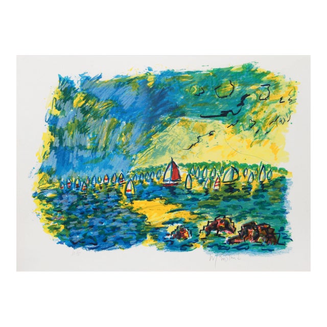 Wayne Ensrud, Upwind, Lithograph For Sale