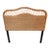 Vintage Safavieh Wicker Headboard – Full/Double Size For Sale