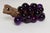 Wood Mid-Century Modern Purple Lucite Acrylic and Driftwood Grape Cluster Centerpiece For Sale - Image 7 of 14