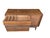 Mid-Century Modern Walnut & Rattan Cabinet – Restored Danish Modern Credenza For Sale - Image 4 of 11